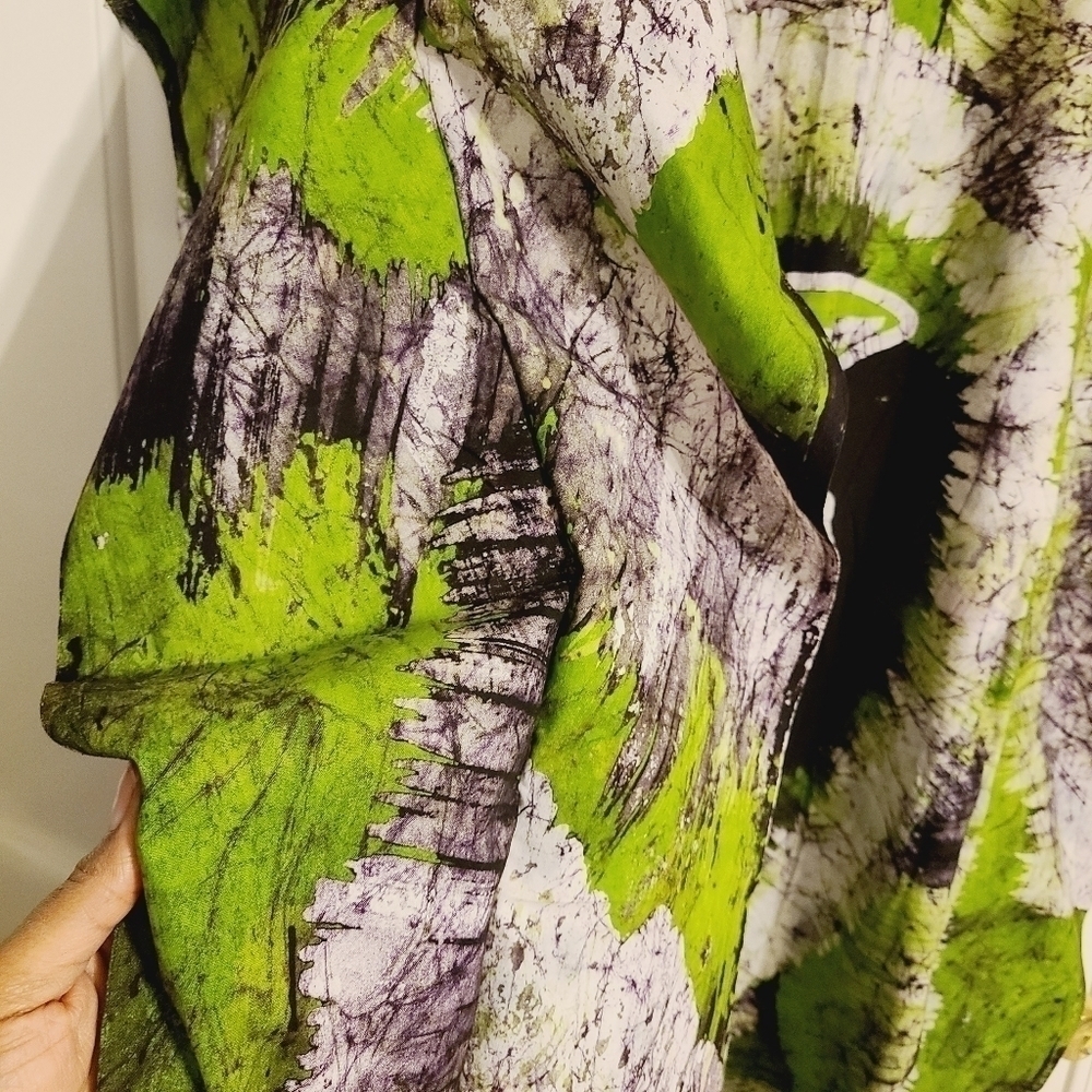 Unbranded | Women's Ankara Print Mumu or Oversized Maxi Length Dress (One Size) - Picture 6 of 12